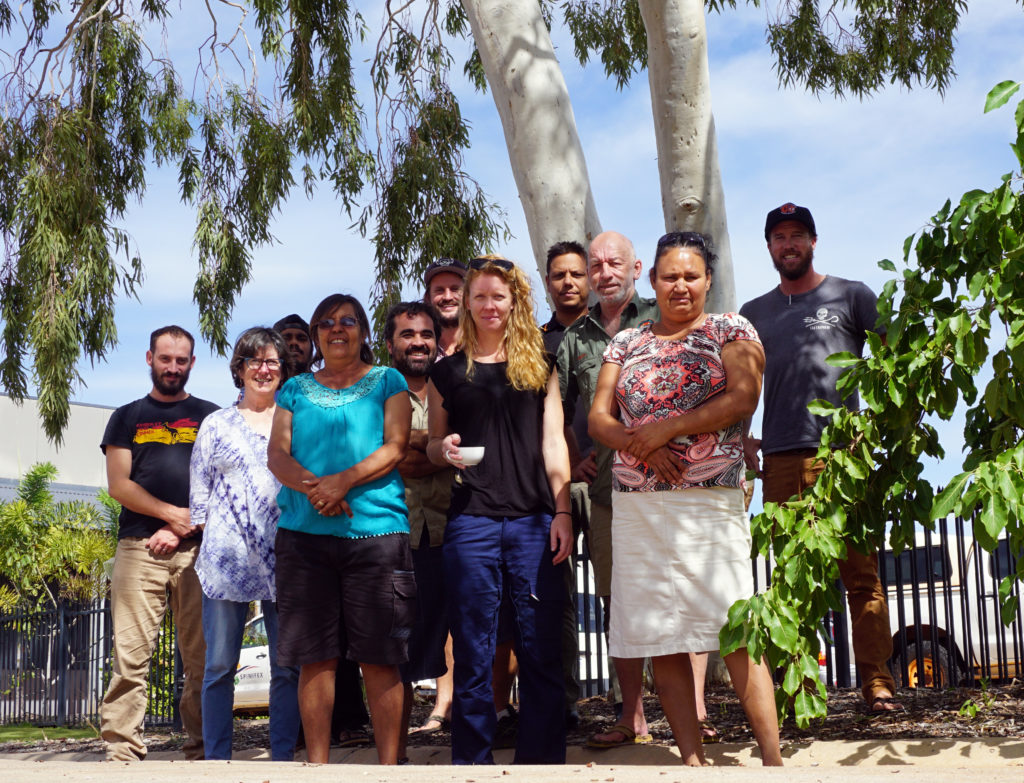 Participants of the Healthy Country Planning training workshop in Derby. Photo by Frank Weisenberger.