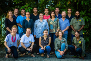 Participants at Daintree Open Standards / Helathy Country Planning Training, 2017.
