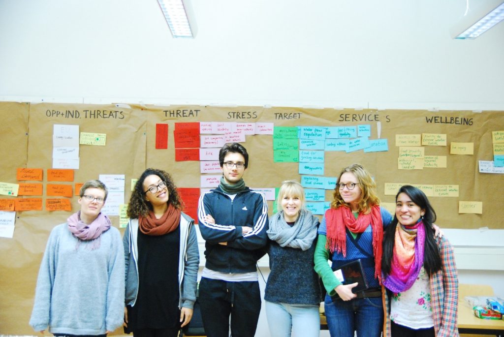 Students from the first OS course at Technical University Berlin in 2015. Photo: Marion Tiemann