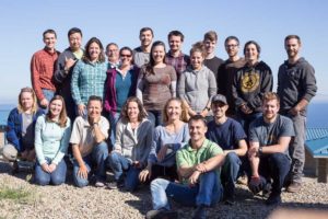 Photo of NaturePlan Open Standards workshop participants on San Clemente Island.