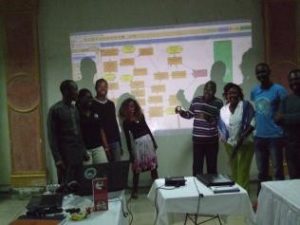 MENTOR Manatee fellows during the OS training.