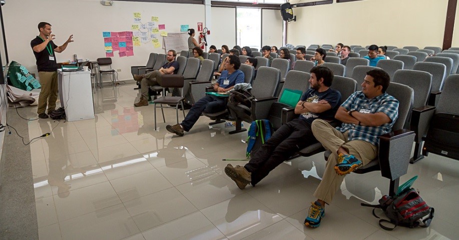 Workshop participants get an introduction to the Open Standards.